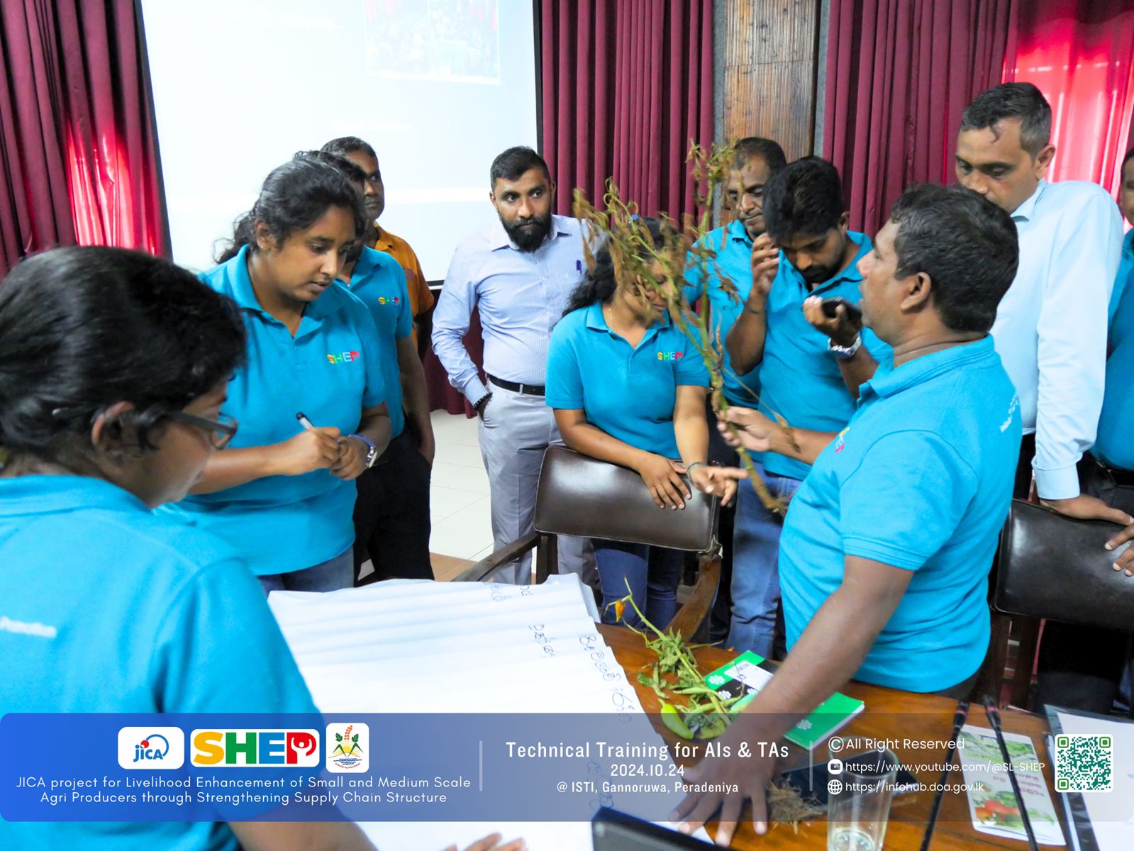 Technical Training for Agricultural Extension Officers - Information Hub